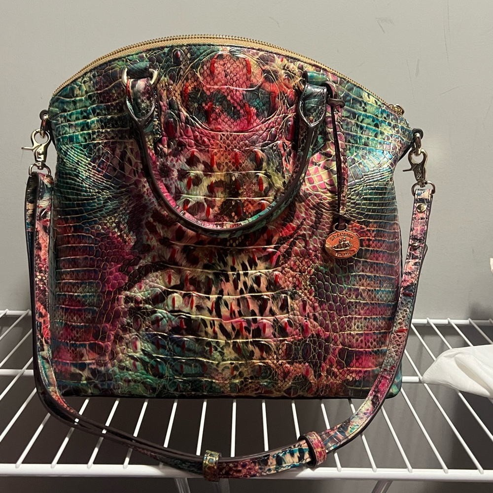 Brahmin purse large Duxbury Satchel